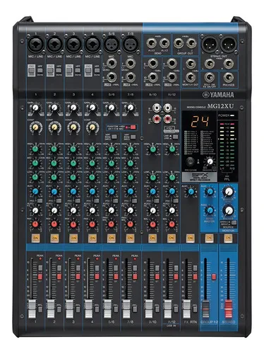 Console Yamaha MG12XU de mistura