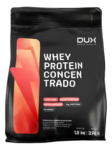 Whey Protein Concentrado Dux Nutrition - 1,8 Kg