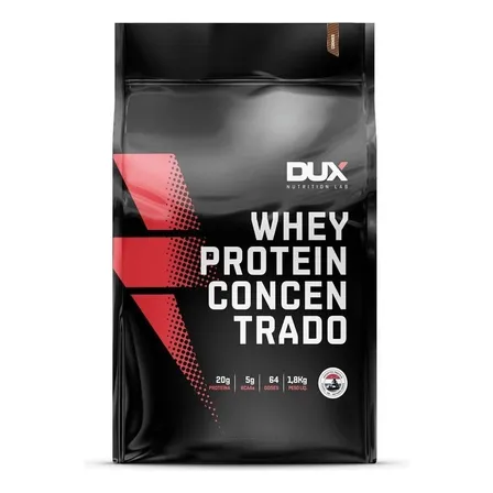 Whey Protein Concentrado Refil 1,8 Kg Sabor Cookies - Dux Human Health