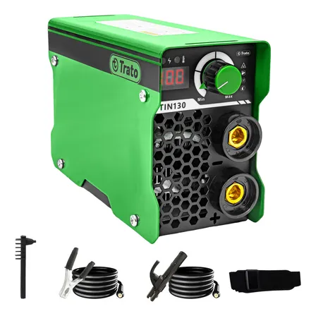 Máquina de Solda Inversora Trato Tin TIN130 Cor Verde/Preto