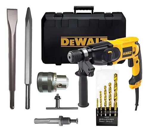 Martelete Perfurador E Rompedor Dewalt D25133kb2 Com Maleta 800w Amarelo/preto 220v 50 Hz/60 Hz