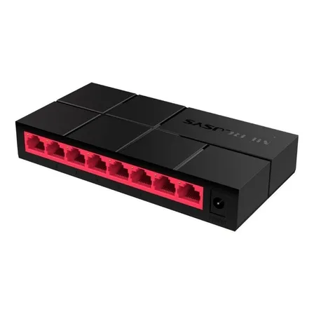 Switch de mesa Mercusys de 8 portas 10 100 1000mbps ms108g