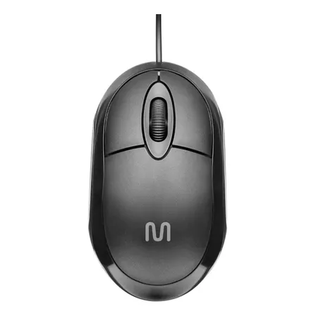 Mouse Classic Box Óptico Usb 1200dpi Preto Multilaser Mo300