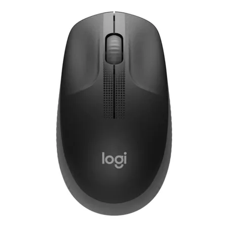 Mouse Sem Fio Logitech M190 Com Pilha Inclusa - Cinza