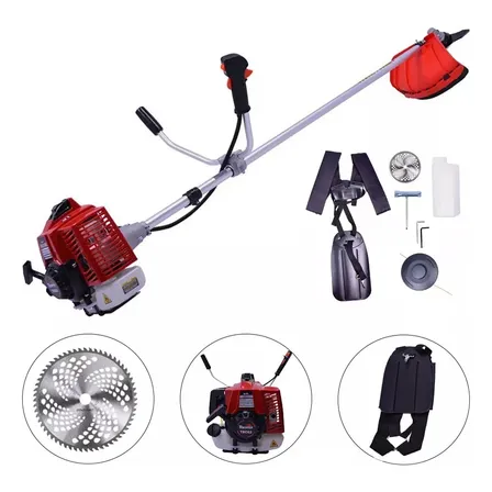 Roçadeira A Gasolina Toyama Tbc63 63.3cc 3.5hp Eixo Reto Sistema Antivibração