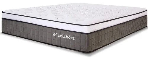 Colchão King Premium Molas Ensacadas com Espuma D33 193x203 BF Colchões