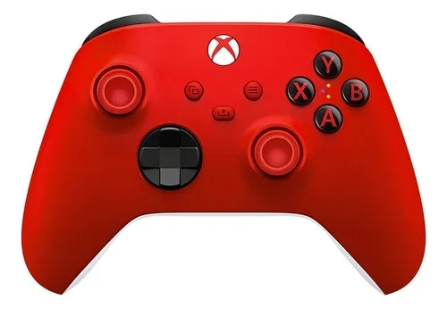 Controle Sem Fio Xbox Series S X One Pc Pulse Red Vermelho Pulse Red