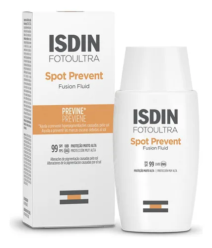 ISDIN Protetor Solar Facial FotoUltra Spot Prevent FPS 99 - 50ml
