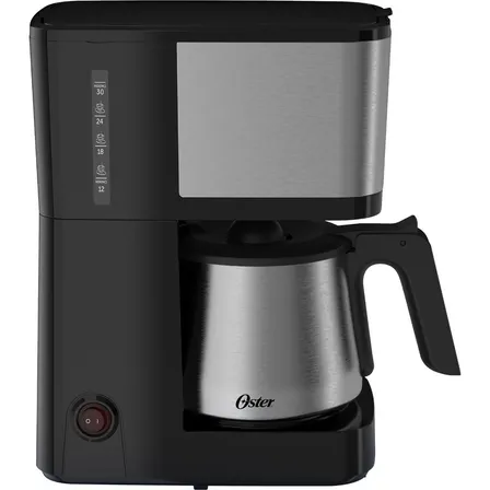 Cafeteira Elétrica 1,2 Litros Ocaf650 Com Jarra Inox Oster Cor Preto