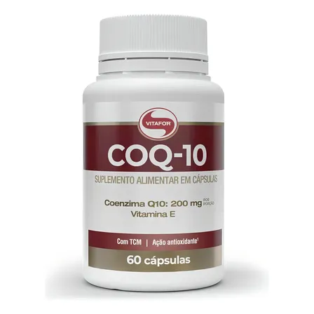 Coenzima Q10 200mg 60 Cápsulas Vitafor
