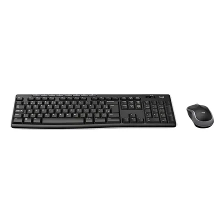 Combo Teclado e Mouse sem Fio Logitech Mk270 Layout Abnt2