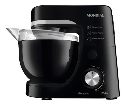 Batedeira Planetária, Mondial, 700W - BP-03-B