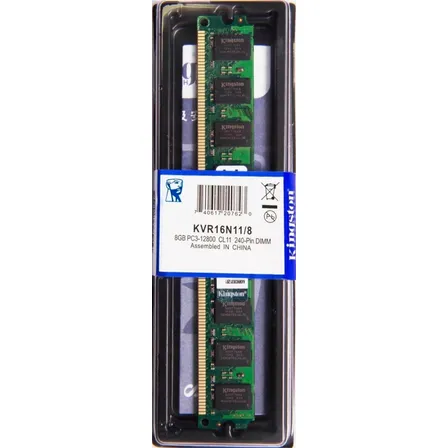 Memória Ram Kingston 8gb Ddr3 Pc3 12800 Kvr16n11/8 Pc
