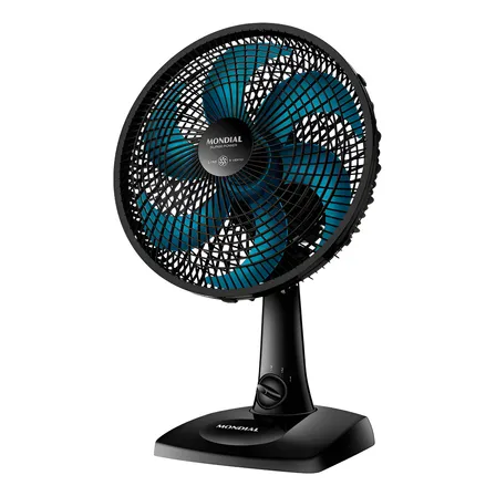 Ventilador De Mesa 30cm Super Power, Mondial, 60w - Vsp-30-ap 30 Cm Preto 220v Azul-petróleo Polipropileno 6