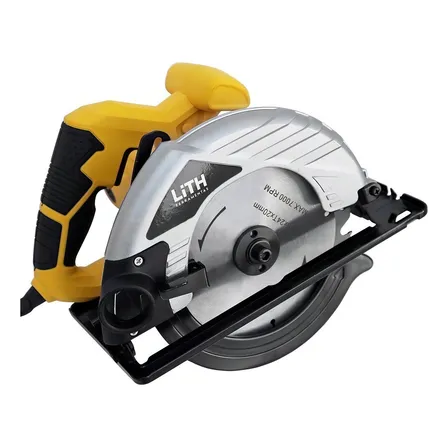 Serra Circular Lith Lt8000 185mm 1400w 110v Para Madeira Amarelo/preto 127v