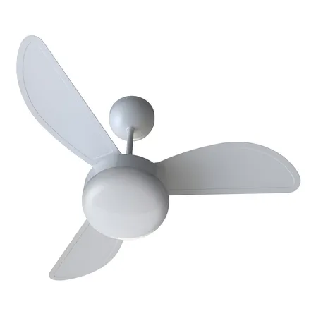 Ventilador De Teto Ventisol Fenix Inverter Com controle Estrutura Branco Pás Branco Diâmetro 960 mm Material das pás Plástico Quantidade de pás 3