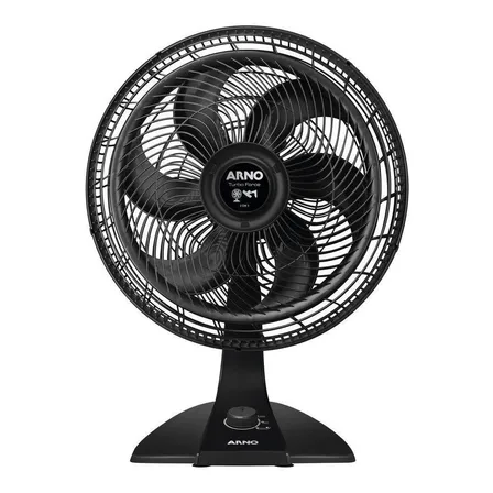 Ventilador Arno Turbo Force 2 em 1 Preto VF42