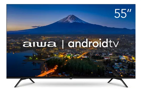 Smart Tv Aiwa 55 Android 4k Borda Ultrafina Dolby Vision&atmos Aws-tv-55-bl-01-a