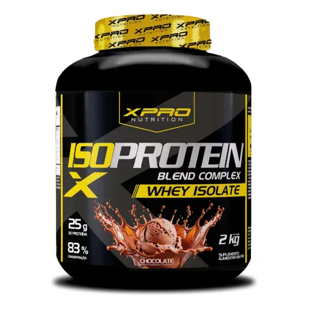 Whey Protein Isolado Iso Blend Complex 2kg Xpro Nutrition Chocolate
