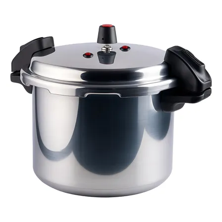 Panela De Pressão Fechamento Externo Profissional 20l Nacional Alumínio Polido