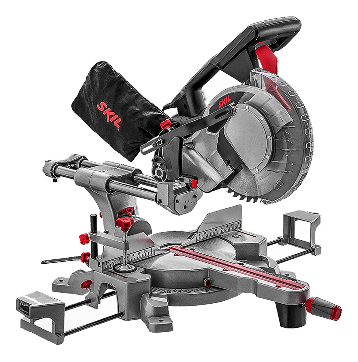 Serra de Esquadria Telescópica Profissional Rolamentada 10" 254 mm 1800w 4800rpm 3311 Skil