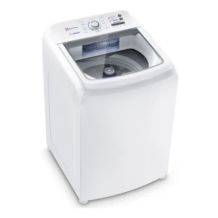 Máquina de Lavar Electrolux 15kg Branca Essential Care com Cesto Inox e Jet&Clean LED15