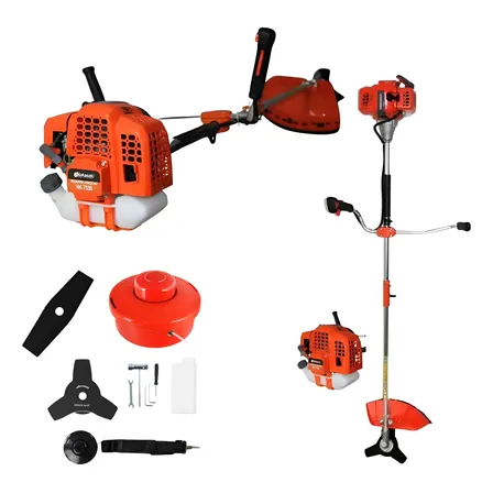 Roçadeira Cortador Nakasaki 75cc 3.6hp Gasolina 6 Em 1 Pro