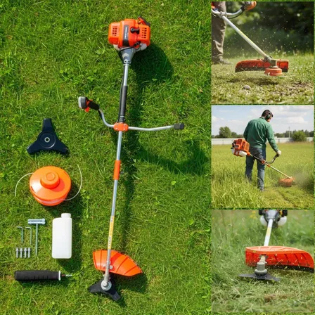 Roçadeira Nakasaki Lateral 75cc 3hp 2t Profissional Gasolina