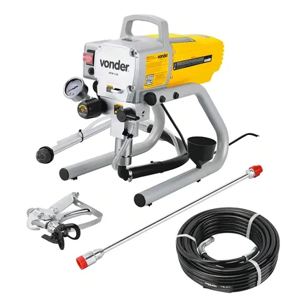 Máquina De Pintura Airless 900 Watts 3.000 Psi - Mpa 120 Vonder Frequência 50 Hz/60 Hz 220v