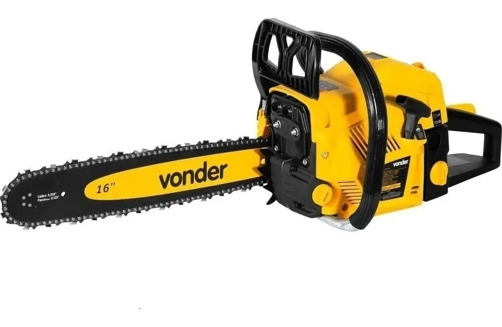 Motosserra a gasolina 2 tempos 44cc MGP 450 sabre 16”/40 cm - Vonder