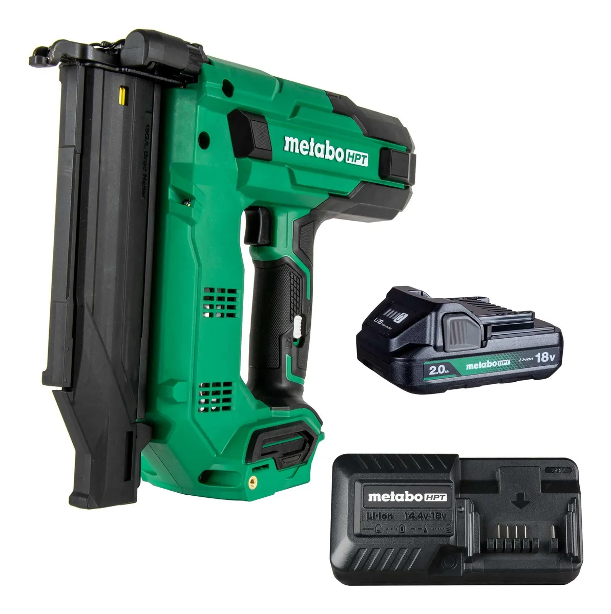 Pregador De Marca Compacto Sem Fio Metabo Hpt 18v Multivolt