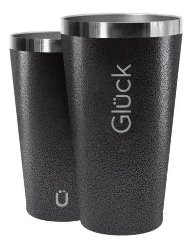 Copo Térmico St Sleek 473ml Hammer Black - Gluck