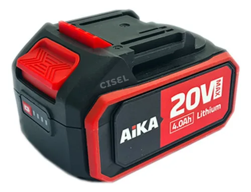 Bateria P/ Máquinas Aika 20v - 4.0ah Ad20-li40a Lithium