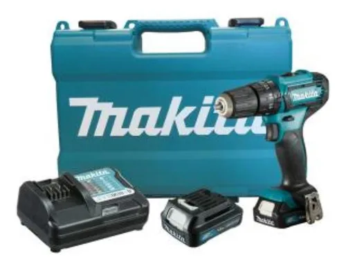 Parafusadeira Furadeira De Impacto Hp333 Makita 2 Baterias