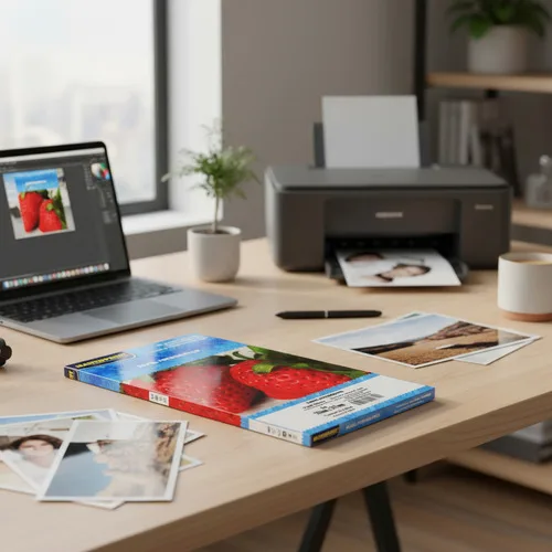 Papel Fotográfico Dupla Face Masterprint A4 220g 100 Folhas