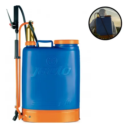 Pulverizador Costal Manual Jacto Pjh 20l Cor Azul