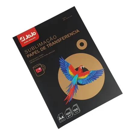 Papel Para Sublimação A4 Jojo Fundo Rosa 100fls 100grs