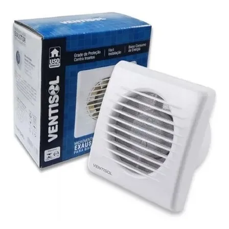 Exaustor De Banheiro Ventilador Ventisol 100mm