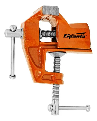 Morsa Torno de Bancada Sparta 2 Pol 50mm Pequena Ferro Fundido