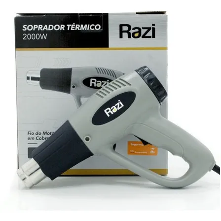 Soprador Térmico 1500w Rz-s1500/m Razi Cor Cinza