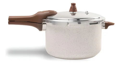 Panela Pressao Brinox 4952/103 Ceramic Pressure Indução 6,8l Vanilla