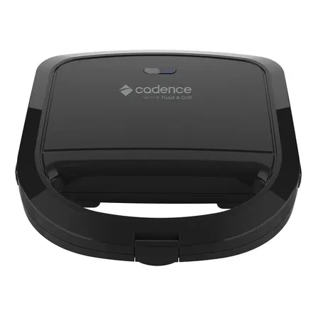 Sanduicheira Elétrica Cadence SAN260 Toast & Grill - Preta Cor Preto