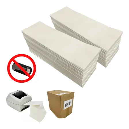 10mil Etiquetas Térmicas 10x15 Formato Resma Cor Branco Gigantes Do Bazar