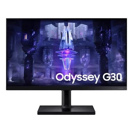 Monitor Samsung Odyssey G30 Ls24bg300elmzd 24 Full Hd Va 144hz Freesync Preto 127/220v