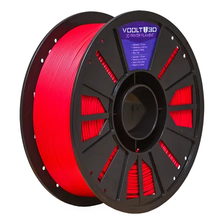 Filamento Pla Vermelho Velvet 1kg Premium Impressão Nacional