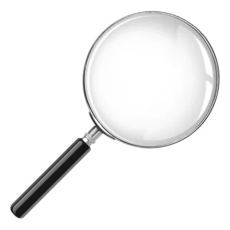 Lupa 100mm Aumento Grande 5x Lente Manual Leitura Estetica