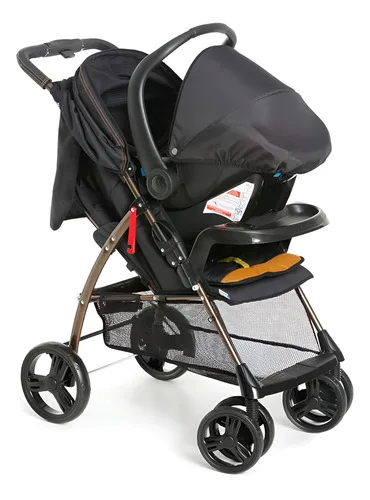 Carrinho San Remo Preto Cobre - Galzerano