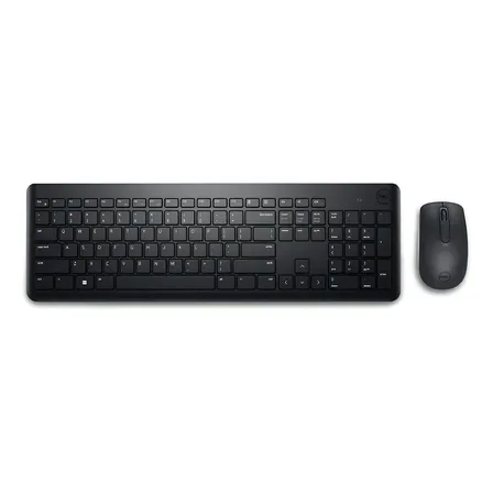 Teclado E Mouse Sem Fio Dell Km3322w Preto