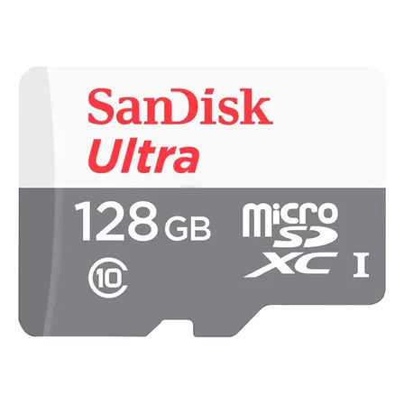 Cartão Memória 128gb Sandisk Original Ultra 100mbs Sandisk