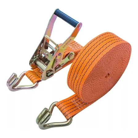 Kit Cinta Catraca Rodopecas Poliéster 5 Toneladas 9m Laranja Alveg